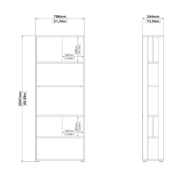 Riiul Aatrium Sign, hall/pruun цена и информация | Riiulid | kaup24.ee