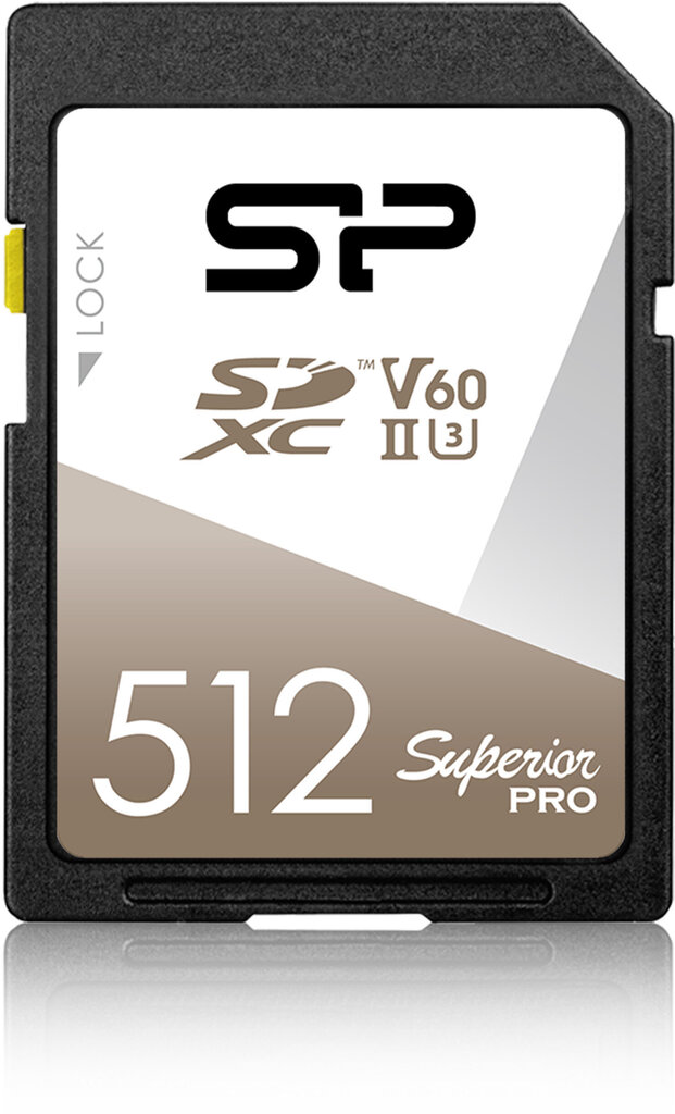 Silicon Power Sdxc 512GB Superior Pro UHS-II hind ja info | Fotoaparaatide mälukaardid | kaup24.ee