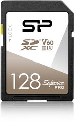 Silicon Power карта памяти SDXC 128GB Superior Pro UHS-II цена и информация | Silicon Power Мобильные телефоны, Фото и Видео | kaup24.ee