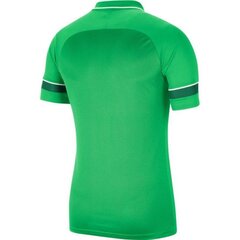 Nike T-särk meestele Polo Dry Academy 21 M CW6104 362, roheline цена и информация | Мужские футболки | kaup24.ee