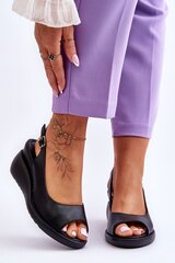 Naiste sandaalid Sergio Leone SK853, mustad hind ja info | Naiste sandaalid | kaup24.ee