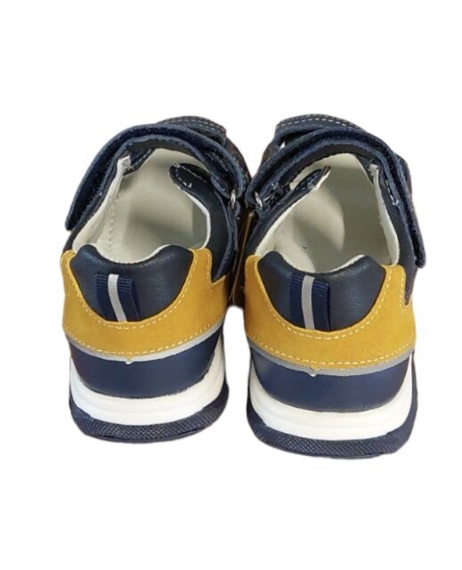 Sandaalid poisile Clibeele AB302.D.Blue/Yellow hind ja info | Laste sandaalid | kaup24.ee