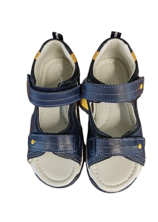 Sandaalid poisile Clibeele AB302.D.Blue/Yellow hind ja info | Laste sandaalid | kaup24.ee