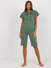 Naiste pidžaama Berrak BRPI9186, roheline hind ja info | Öösärgid, pidžaamad | kaup24.ee