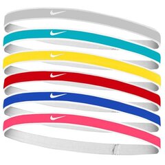 Peapaelad Nike Swoosh Sport headbands N1002021406OS, 6 tk., erinevad värvid hind ja info | Naiste spordiriided | kaup24.ee