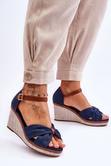 Naiste sandaalid Daphne 25416-21, sinised hind ja info | Naiste sandaalid | kaup24.ee