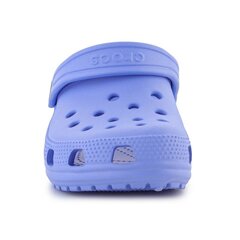 Crocs jalatsid tüdrukutele 206991-5Q6, sinised цена и информация | Детские резиновые сабо | kaup24.ee