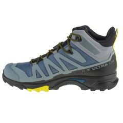 Meeste vabaajajalatsid Salomon X Ultra 4 Mid GTX M 416246, hall hind ja info | Spordi- ja vabaajajalatsid meestele | kaup24.ee