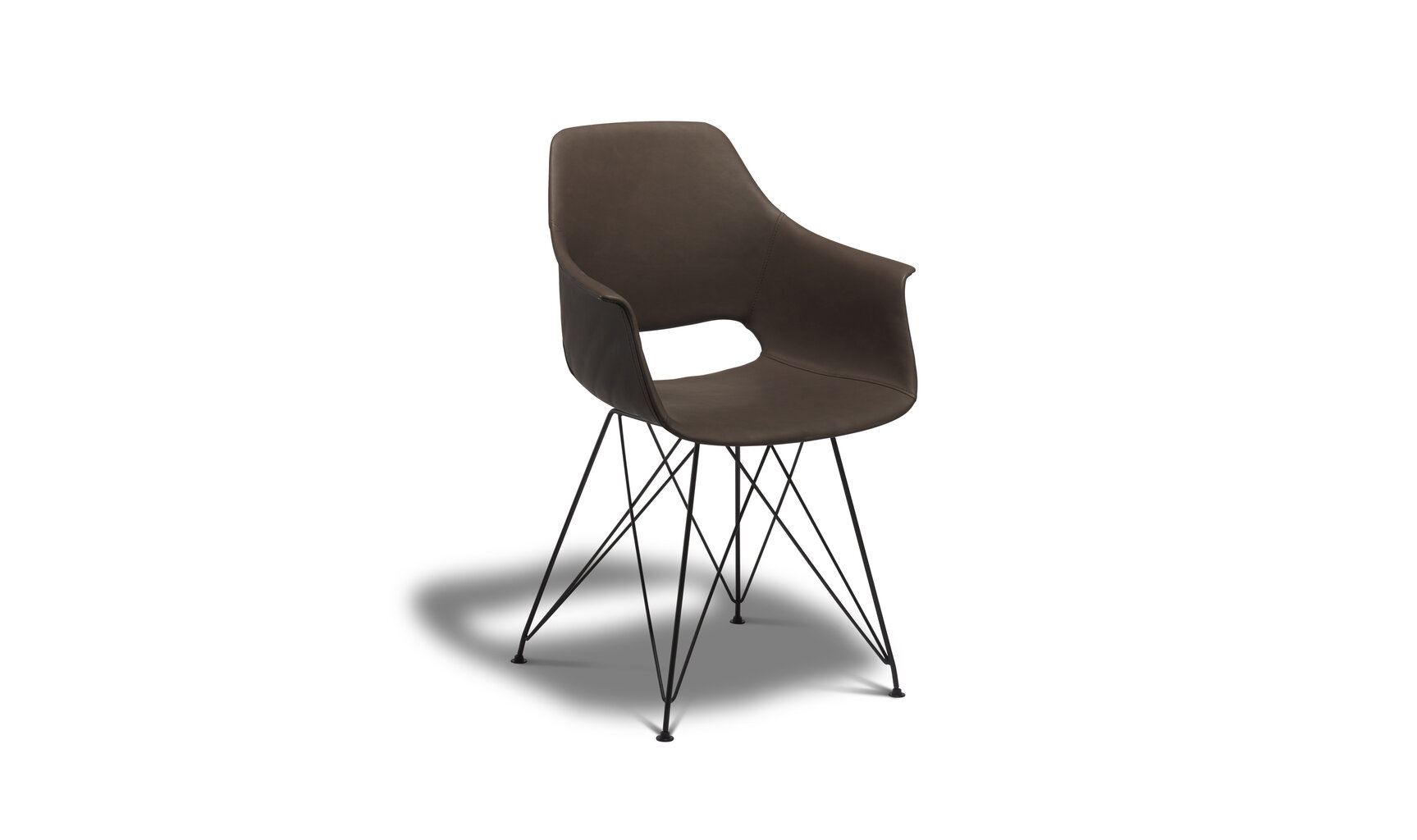 2 tooli komplekt Elvis, tumepruun hind ja info | Söögilaua toolid, köögitoolid | kaup24.ee
