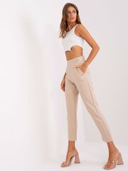Naiste püksid Och Bella TW SP OB055.45, beež hind ja info | Naiste püksid | kaup24.ee