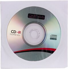 Omega Freestyle CD-R 700 Мб 52x в конверте цена и информация | Виниловые пластинки, CD, DVD | kaup24.ee