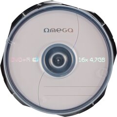 Omega DVD+R 4,7GB 16x 10шт цена и информация | Виниловые пластинки, CD, DVD | kaup24.ee