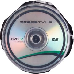 Omega Freestyle DVD-R 4,7GB 16x 10шт цена и информация | Виниловые пластинки, CD, DVD | kaup24.ee