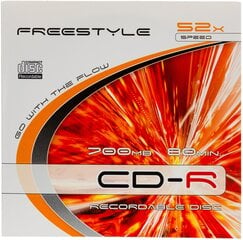 Omega Freestyle CD-R 700MB 52x Safe Pack цена и информация | Виниловые пластинки, CD, DVD | kaup24.ee