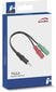 Speedlink kõrvaklappide adapter Trax PS4/Xbox (SL-450103-BK) цена и информация | USB jagajad, adapterid | kaup24.ee