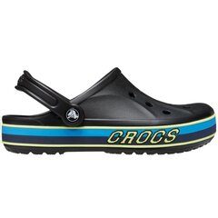 Crocs™ Kummist plätud lastele BayBand Clog T Jr 208322 0C4, mustad hind ja info | Laste kummijalatsid | kaup24.ee