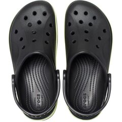 Crocs™ Kummist plätud lastele BayBand Clog T Jr 208322 0C4, mustad hind ja info | Laste kummijalatsid | kaup24.ee