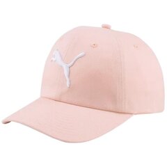 Müts tüdrukutele Puma Ess Cap Jr 21688 40, roosa hind ja info | Tüdrukute mütsid, sallid, kindad | kaup24.ee