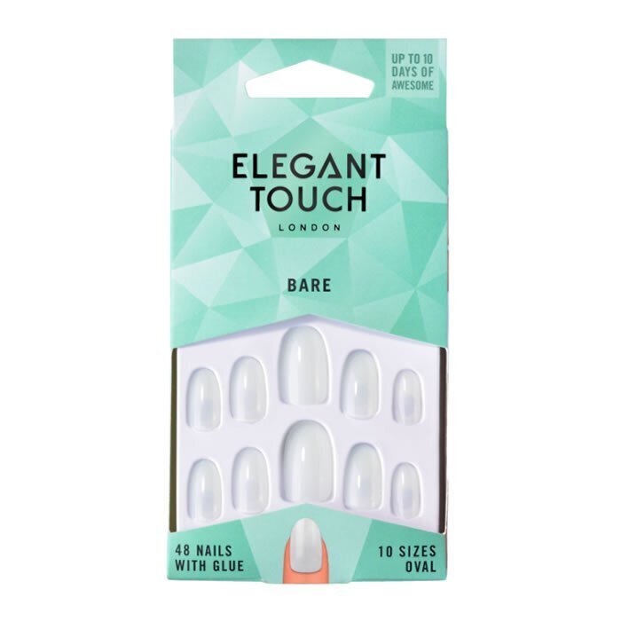 Kunstküüned Elegant Touch Totally Bare, 002 hind ja info | Maniküüri ja pediküüri tarvikud | kaup24.ee