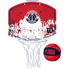 Korvpallilaud Wilson NBA Team Washington Wizards Mini Hoop WTBA1302WAS hind ja info | Korvpallilauad | kaup24.ee