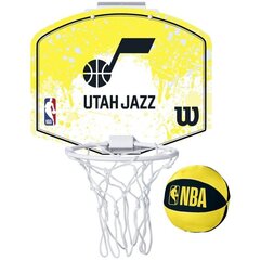 Korvpallilaud Wilson NBA Team Utah Jazz Mini Hoop WZ6010102 цена и информация | Баскетбольные щиты | kaup24.ee