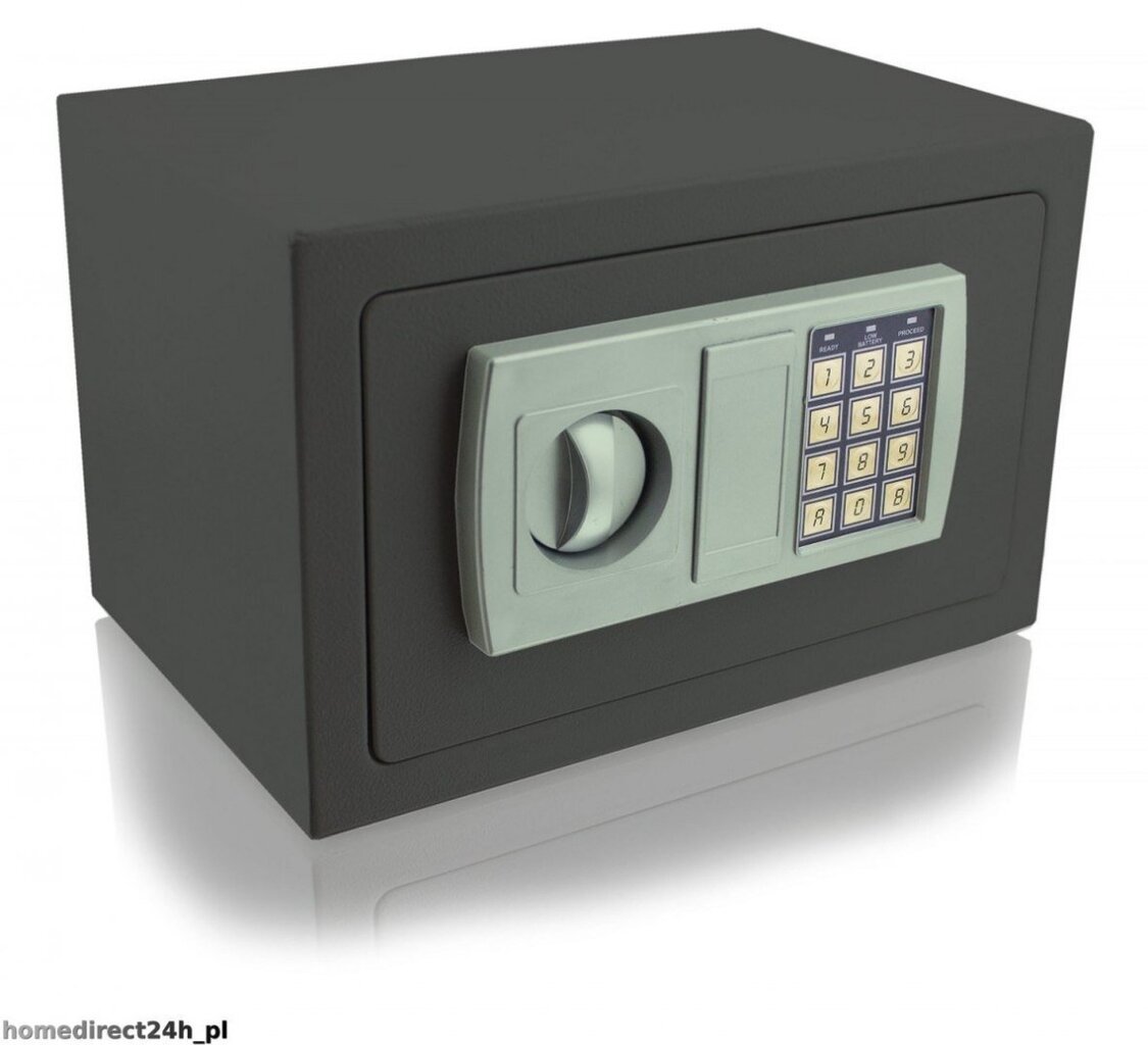 Elektrooniline seif Gray hind ja info | Seifid | kaup24.ee