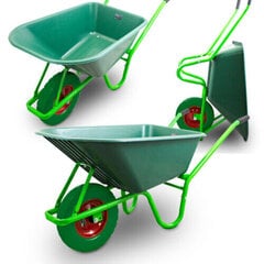 прочная и легкая тележка с чашей из пвх для садовых/строительных работ цена и информация | Тележки | kaup24.ee