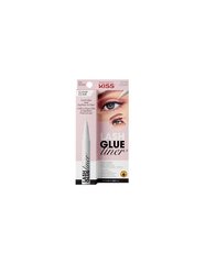 Клей для ресниц с карандашом Kiss Lash Glue Liner Clear, 0,7 мл цена и информация | Накладные ресницы, керлеры | kaup24.ee