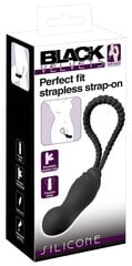 Ilma rihmadeta Strap-on Perfect fit, must hind ja info | Dildod | kaup24.ee