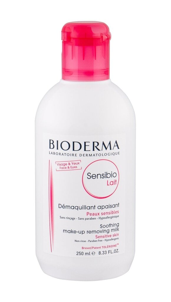 Puhastav näopiim Bioderma Sensibio Lait 250 ml hind ja info | Näopuhastusvahendid | kaup24.ee