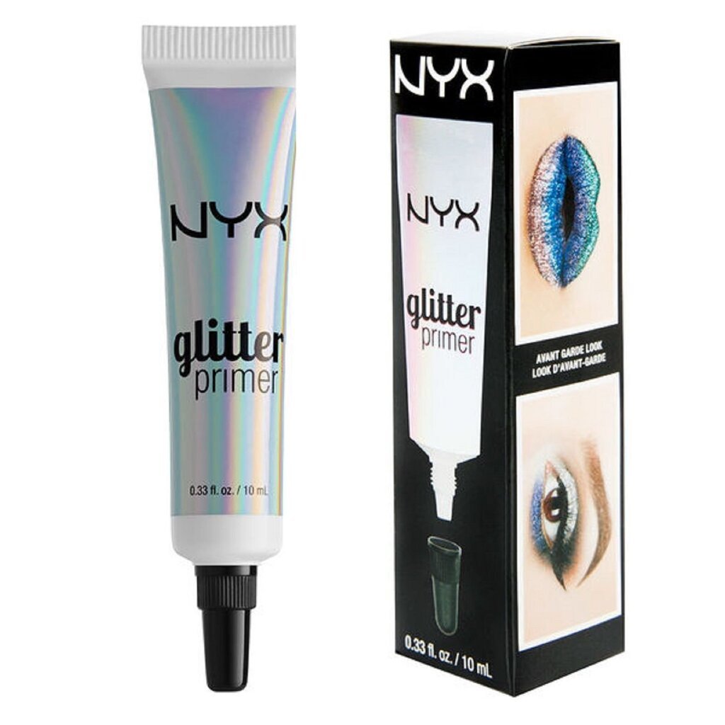 Meigialus NYX Professional Makeup Glitter Primer 10 ml цена и информация | Jumestuskreemid, puudrid | kaup24.ee