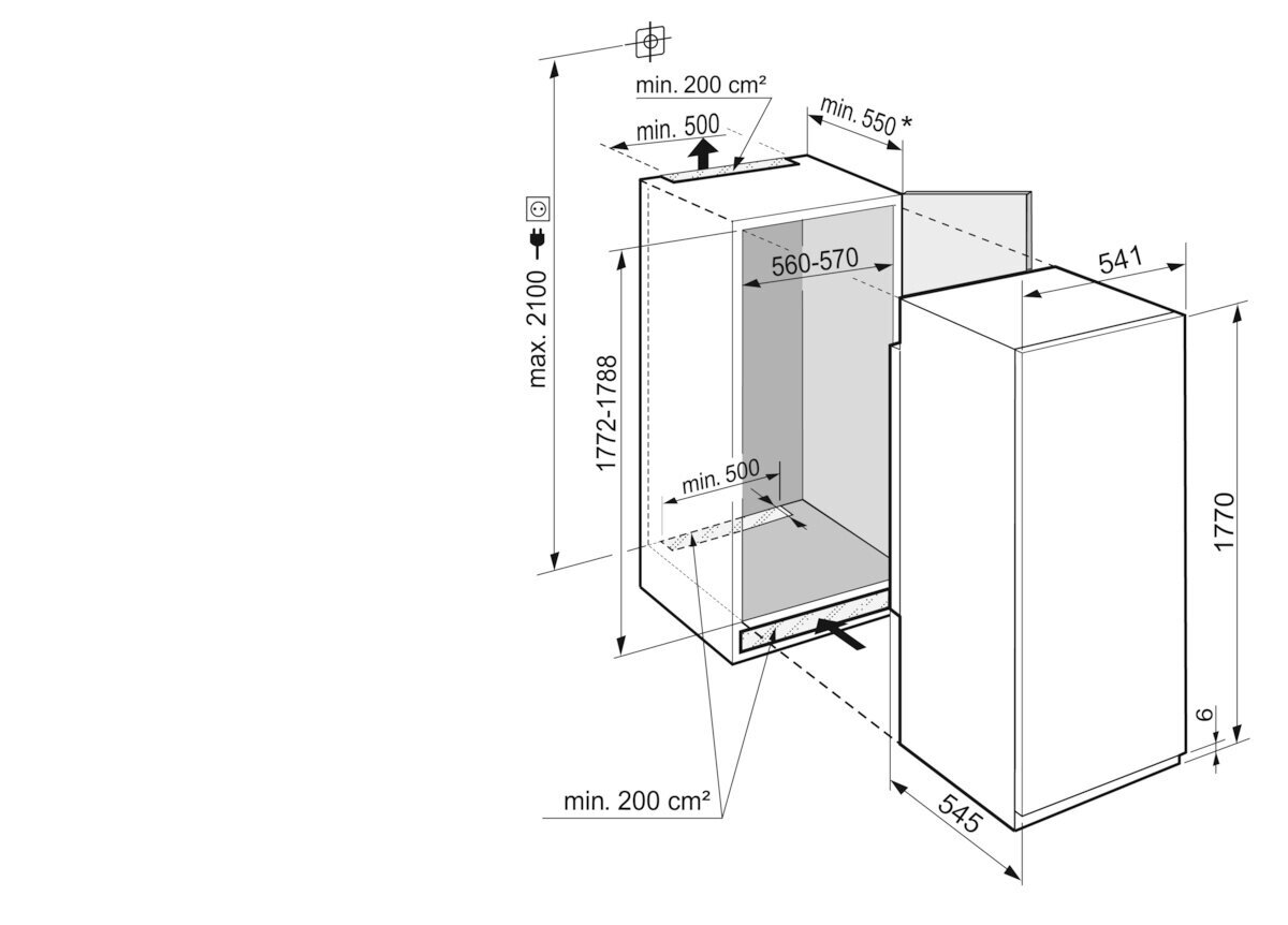 Liebherr IRBSE 5121 цена и информация | Külmkapid | kaup24.ee