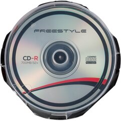 Omega Freestyle CD-R 700MB 52x 10шт Cake цена и информация | Виниловые пластинки, CD, DVD | kaup24.ee