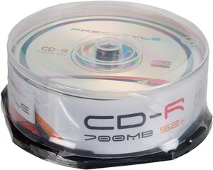 Omega Freestyle CD-R 700MB 52x 25шт Cake цена и информация | Виниловые пластинки, CD, DVD | kaup24.ee