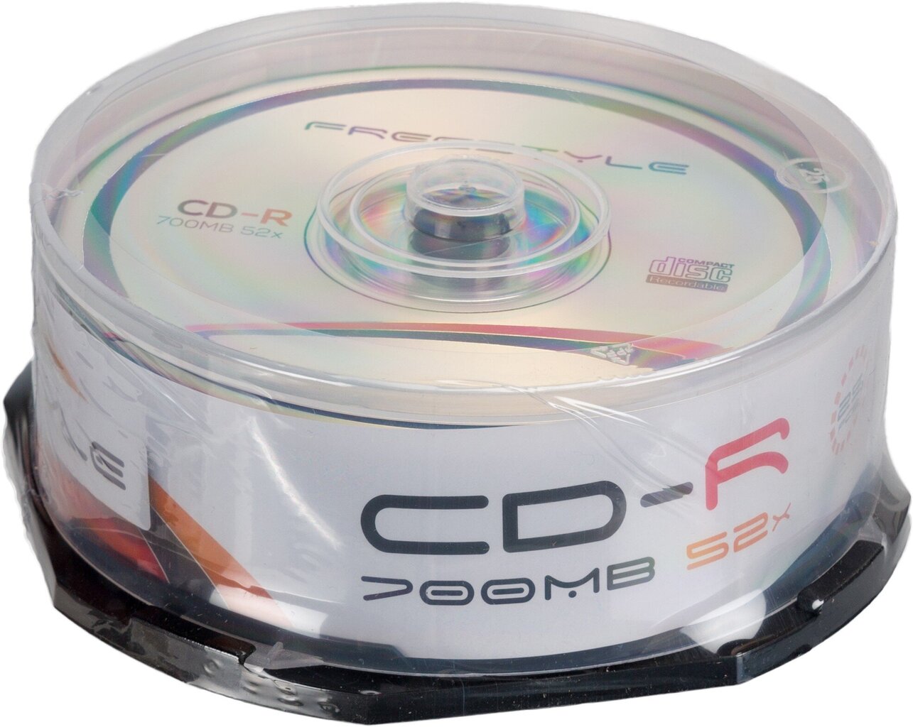 Omega Freestyle CD-R 700MB 52x 25tk tornis цена и информация | Vinüülplaadid, CD, DVD | kaup24.ee