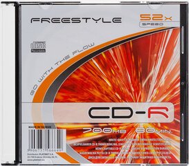 Omega Freestyle CD-R 700MB 52x Slim цена и информация | Виниловые пластинки, CD, DVD | kaup24.ee