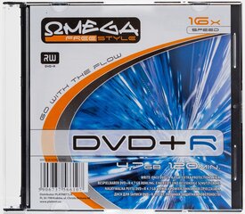 Omega Freestyle DVD+R 4,7GB 16x Slim цена и информация | Виниловые пластинки, CD, DVD | kaup24.ee