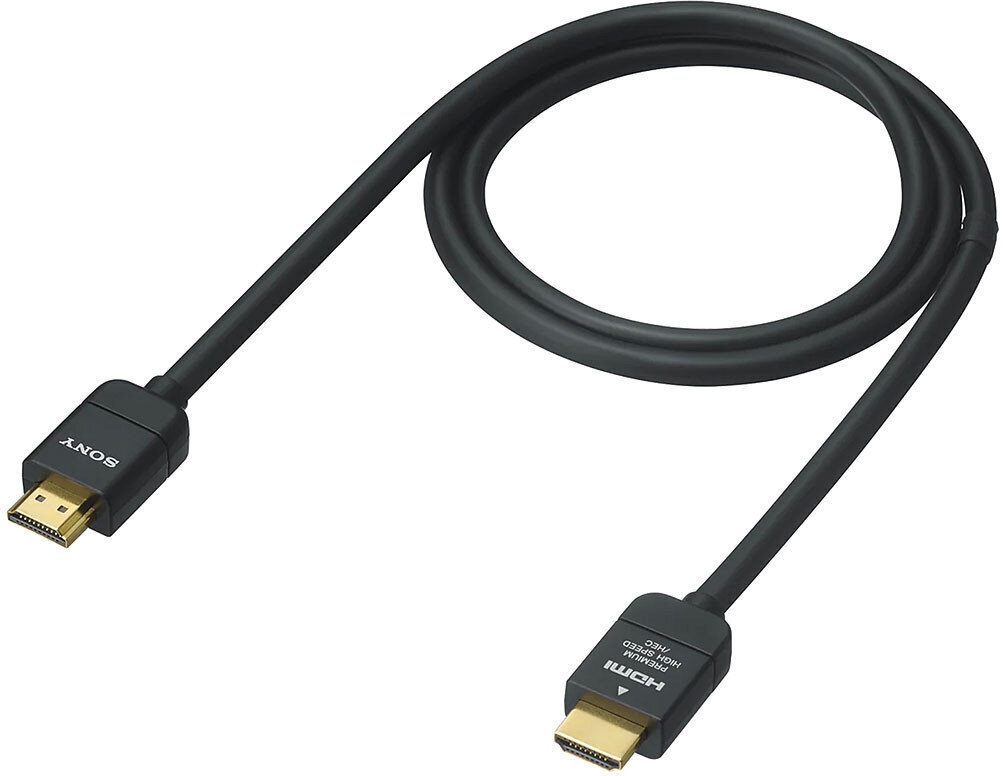 Sony kaabel HDMI Premium DLC-HX10 1m, must hind ja info | Kaablid ja juhtmed | kaup24.ee