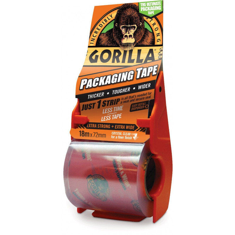 Teip Gorilla Packaging Tape 18m цена и информация | Käsitööriistad | kaup24.ee