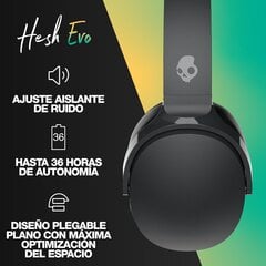 Накладные наушники Skullcandy Hesh Evo S6HVW-N740, черные цена и информация | Наушники | kaup24.ee