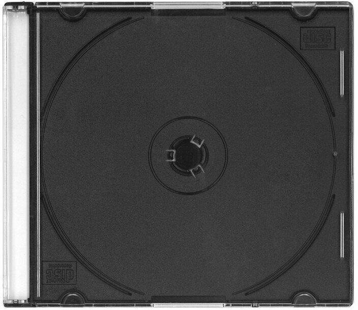 Omega CD karp Slim PL, must (44843) hind ja info | Vinüülplaadid, CD, DVD | kaup24.ee