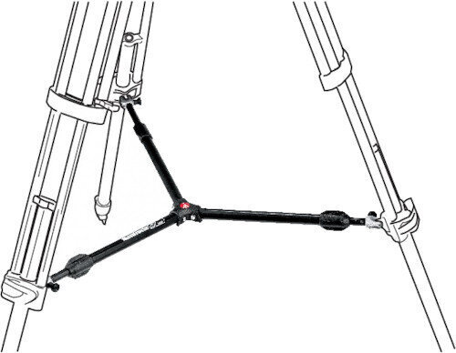 Manfrotto varuosa 537SPRB Mid Level Spreader hind ja info | Statiivid | kaup24.ee