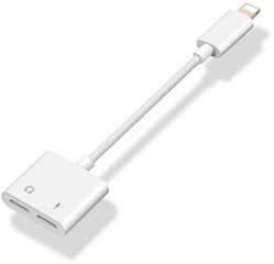 Platinet adapter Lightning - 3,5mm + Lightning (45646) hind ja info | USB jagajad, adapterid | kaup24.ee