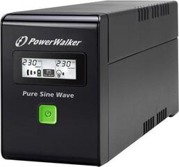 PowerWalker VI 800 SW/FR цена и информация | Источники бесперебойного питания (UPS) | kaup24.ee