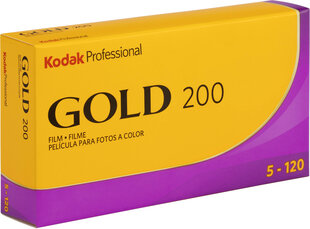 Kodak пленка Gold 200-120x5 цена и информация | Аксессуары для фотоаппаратов | kaup24.ee