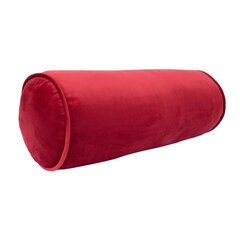 Рулонная подушка VELVET D18x50см, бордовый цена и информация | Декоративные подушки и наволочки | kaup24.ee