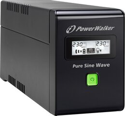 PowerWalker, 800 ВА 2X, RJ11,45, USB, LCD цена и информация | Источники бесперебойного питания (UPS) | kaup24.ee