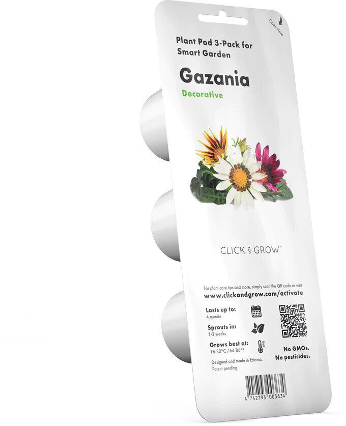 Särav gasaania Click & Grow Smart Refill, 3tk hind ja info | Lilleseemned | kaup24.ee