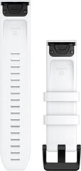 Garmin ремешок для часов QuickFit 22 мм, белый силикон цена и информация | Аксессуары для смарт-часов и браслетов | kaup24.ee