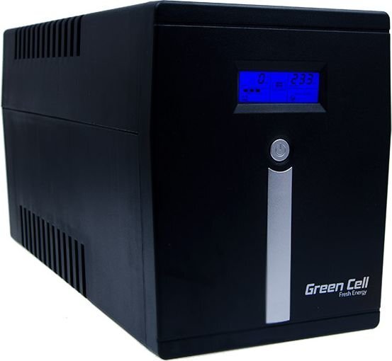 Green CellUPS 2000VA 1200W Power Proof цена и информация | Puhvertoiteallikad (UPS) | kaup24.ee